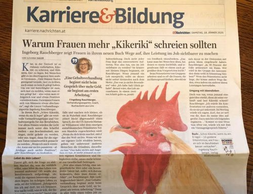 Warum Frauen mehr Kikeriki schreien sollten