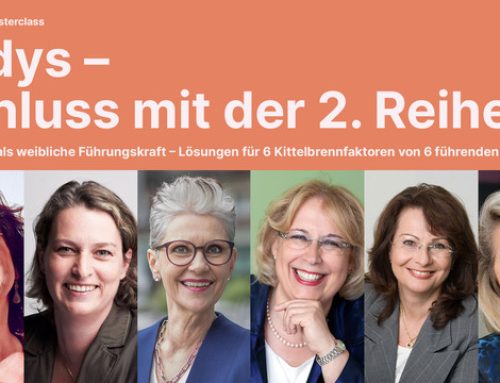 Schluss mit der zweiten Reihe! Online-Frauen-Führung-Seminar